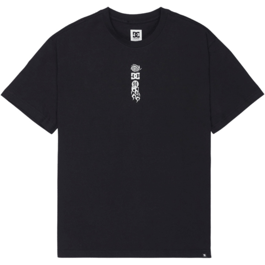 2026 DC Shoes Mens Blurry Bubble T-Shirt EDYZT04492 - Black